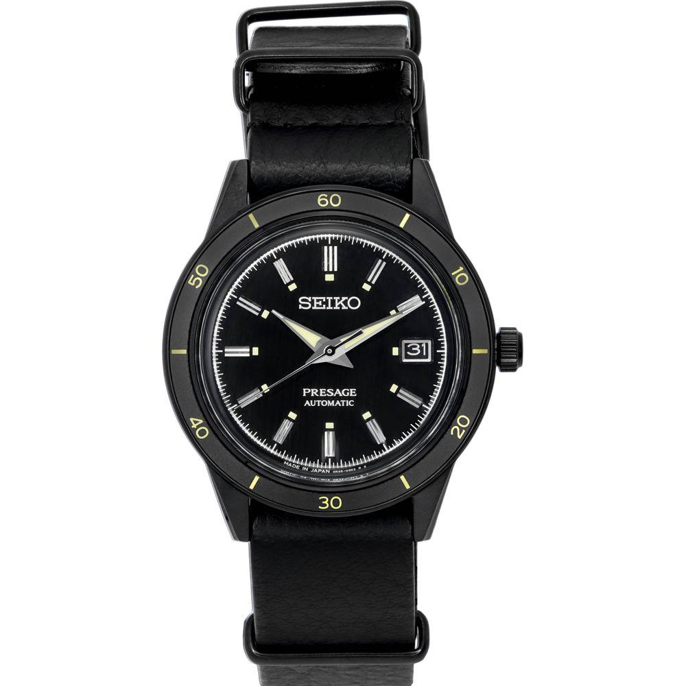 Seiko Presage Style60s SRPH95J1 Men's Black Dial Automatic Watch
