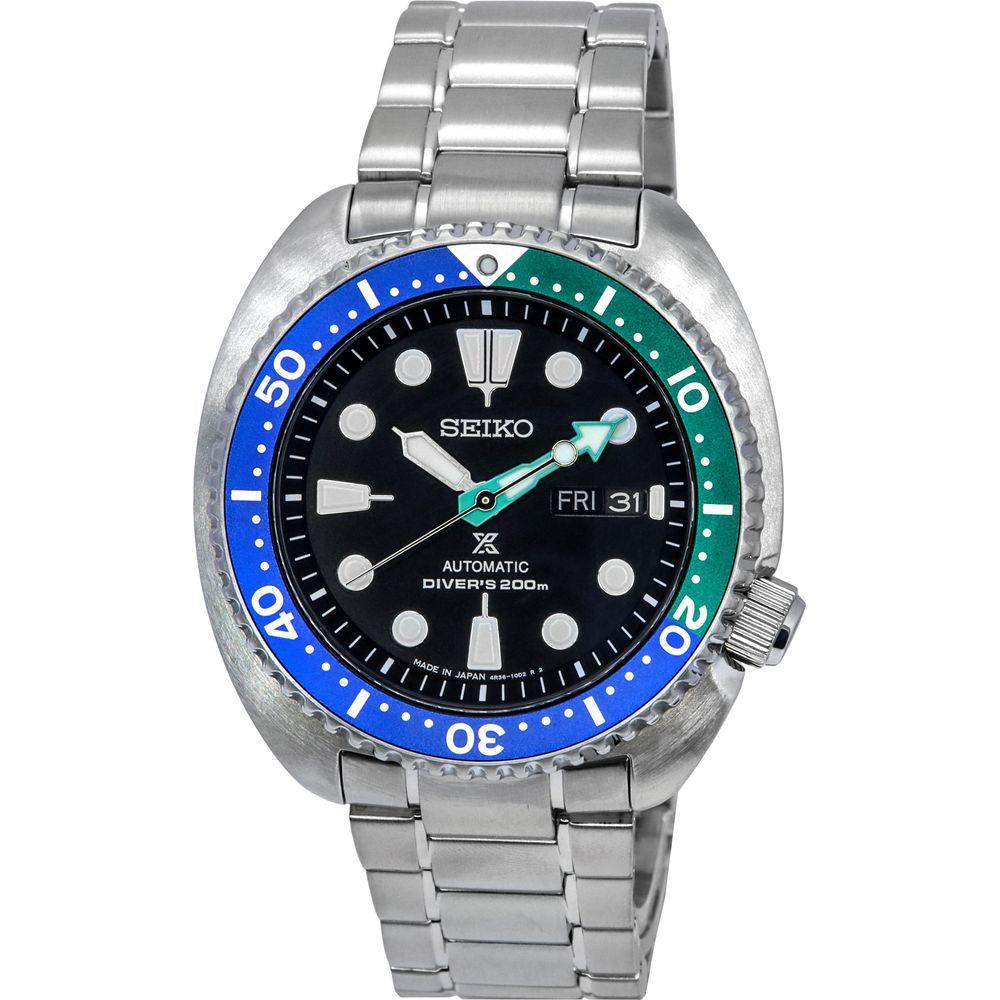 Seiko Prospex Sea Turtle Tropical Lagoon Special Edition SRPJ35J1 200M Men's Automatic Diver's Watch in Stainless Steel
