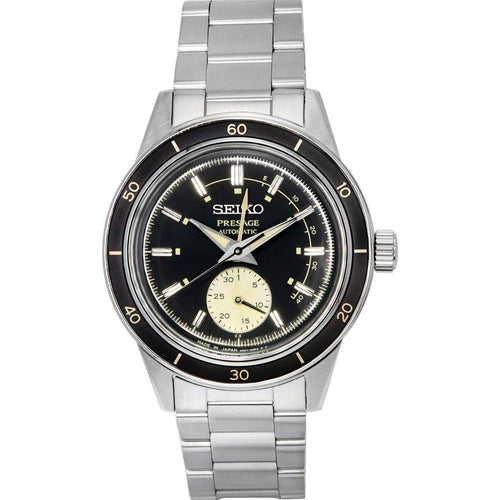 Load image into Gallery viewer, Seiko Presage Style60s Black Dial Automatic Men&#39;s Watch SSA449J1
