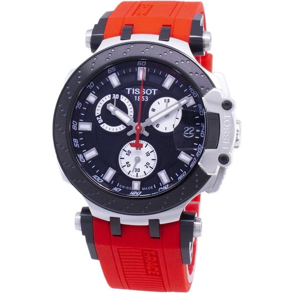 Tissot T-Sport T-Race T115.417.27.051.00 T1154172705100 Men's Black Chronograph Quartz Watch