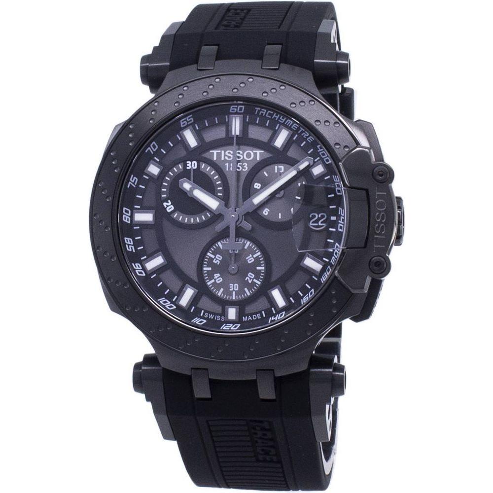 Tissot T-Sport T-Race T115.417.37.061.03 Men's Chronograph Quartz Watch - Anthracite