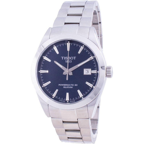 Load image into Gallery viewer, Tissot Gentleman Powermatic 80 Silicium Automatic T127.407.11.041.00 T1274071104100 100M Men&#39;s Watch in Stainless Steel
