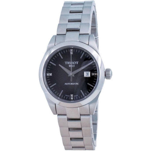 Load image into Gallery viewer, Tissot T-My Lady Automatic Diamond Accents T132.007.11.066.00 T1320071106600 100M Women&#39;s Watch - Stainless Steel with Anthracite Dial
