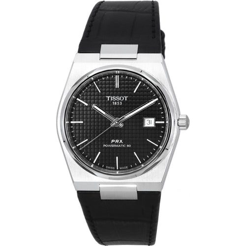 Load image into Gallery viewer, Tissot PRX T-Classic Powermatic 80 Black Dial T137.407.16.051.00 T1374071605100 100M Men&#39;s Watch
