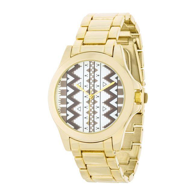 Elegant Gold Watch for Women - Model XYZ123 - Classic Timepiece in Stunning Gold Color