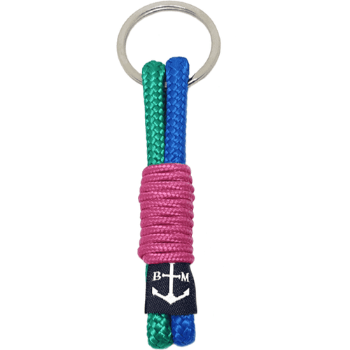 Load image into Gallery viewer, Cathal Pink Wrap Handmade Keychain-0
