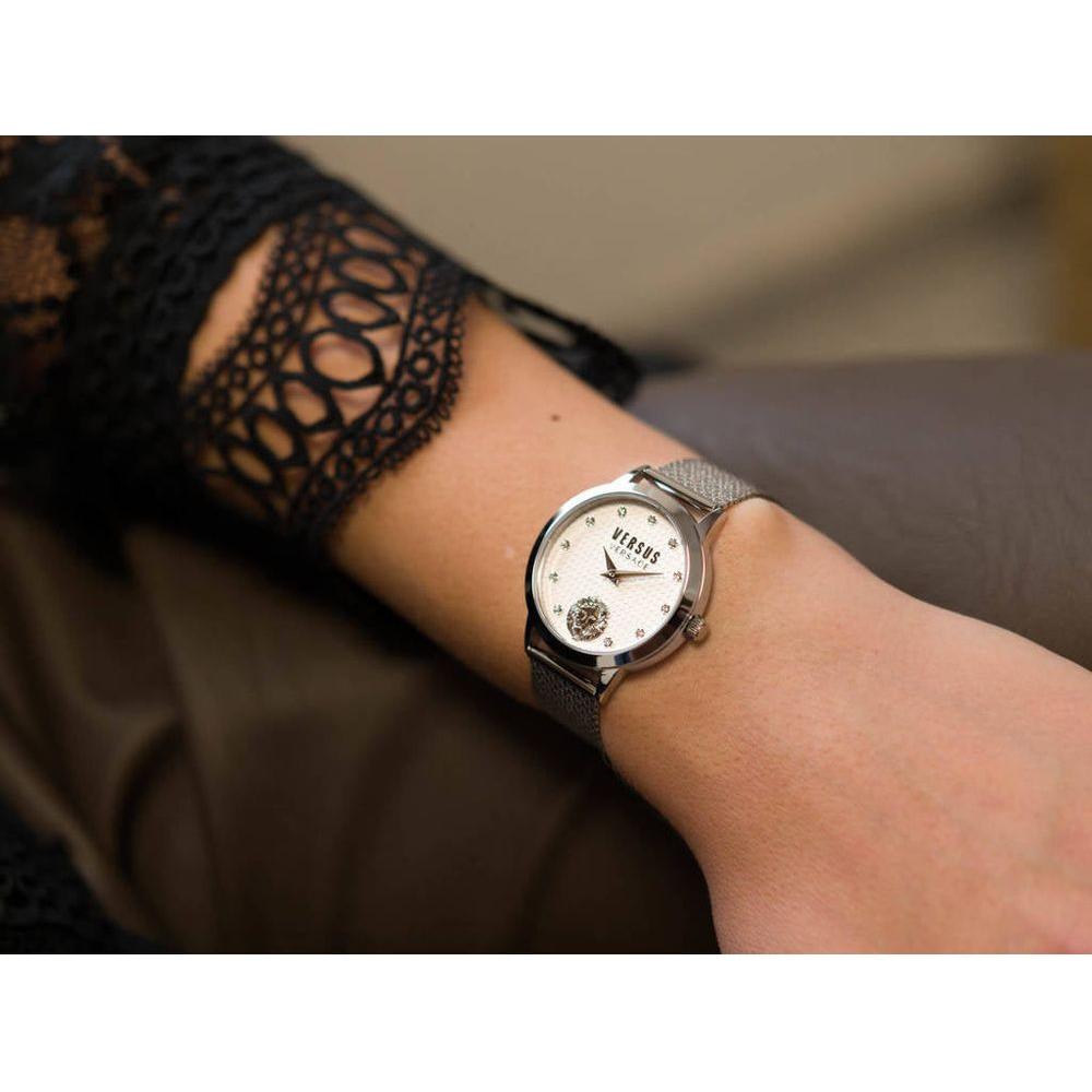 Versus Versace Quartz Ladies Watch VSP571621, 34mm Case, Water Resistant, Mineral Dial, Official Box - Stunning Timepiece in Elegant Rose Gold