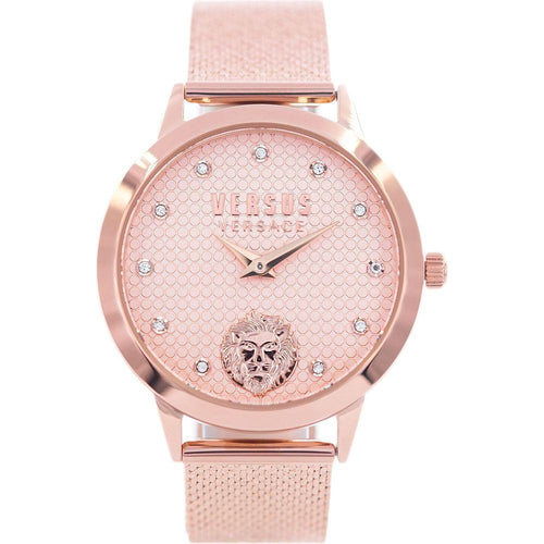 Load image into Gallery viewer, Versus Versace Ladies Quartz Watch Mod. VSP571821, 34mm, Water Resistant 3 ATM, Mineral Dial, Official Box - Elegant Rose Gold Timepiece for Women
