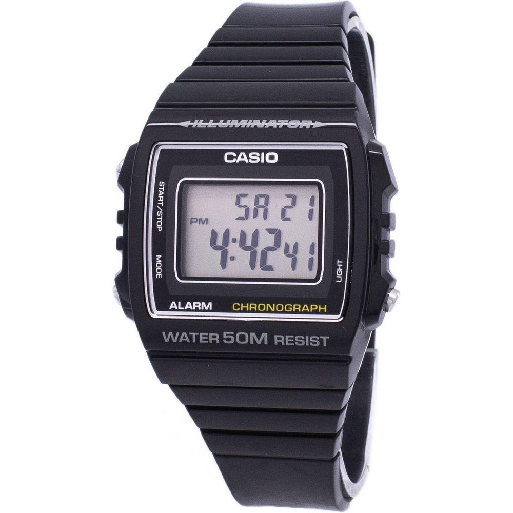 Casio Unisex G-Shock DW5600 Digital Alarm Chronograph Watch - Resin Band, Black