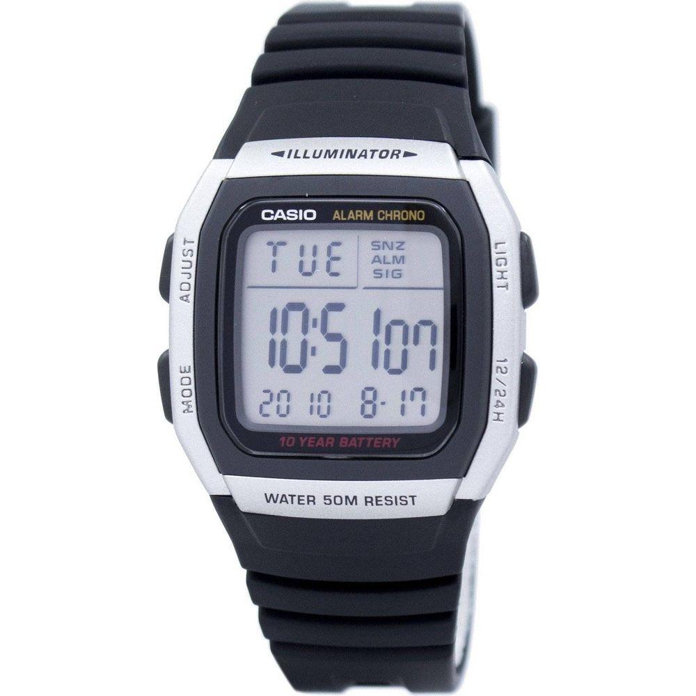 Casio Illuminator Digital Chronograph Watch for Men - Sleek and Functional Timepiece with Alarm and Dual Time, Model XYZ123, Black