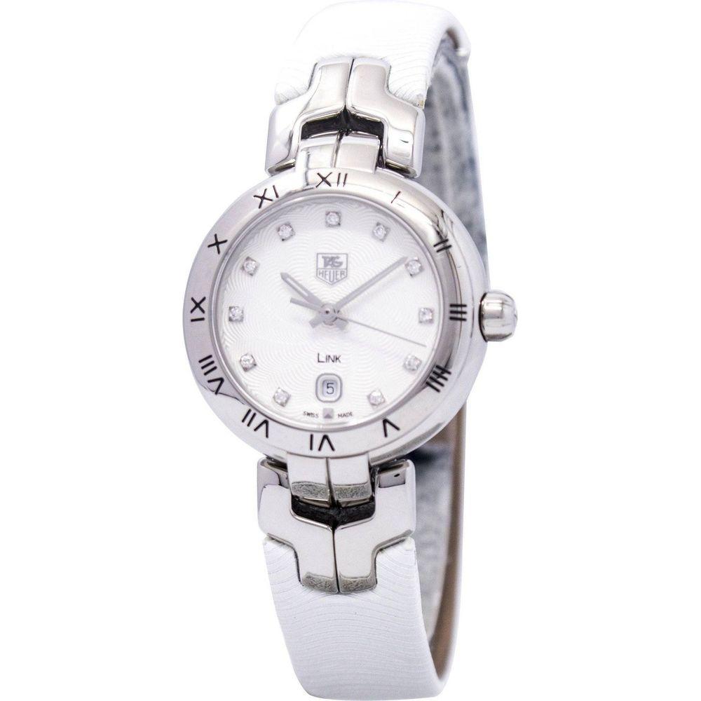Tag Heuer Link Bracelet Diamond Dial WAT1411.FC6316 Women's Silver Stainless Steel Quartz Watch