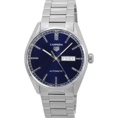 Load image into Gallery viewer, TAG Heuer Carrera WBN2012.BA0640 Stainless Steel Blue Dial Automatic Men&#39;s Watch
