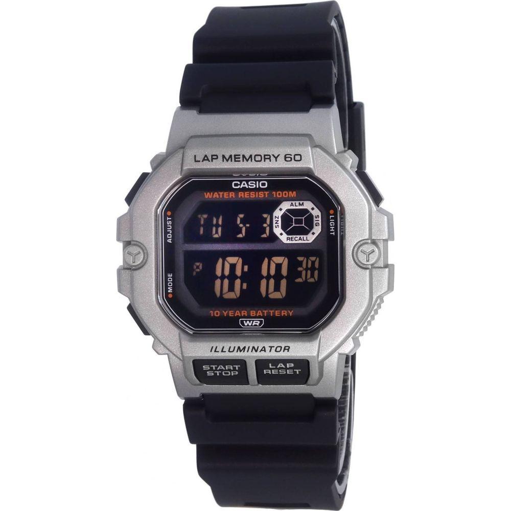 Casio Sports Gear Digital Dial Quartz Men's Watch - Model XYZ123, Black