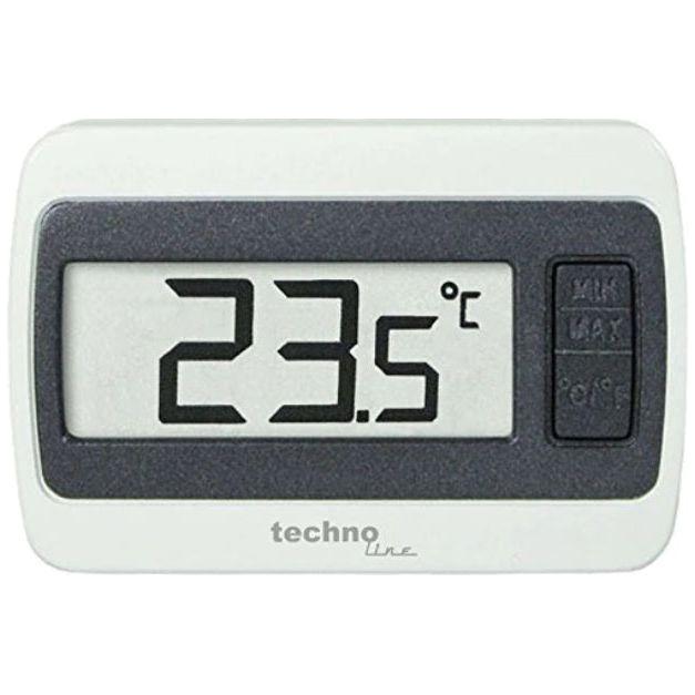 TECHNO LINE Mod. WS7002 - Termometro digitale con memoria minima-massima - Digital thermometer with minimum-maximum memory-0