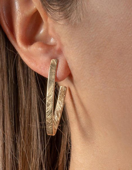 "Divine Harmony Silver Zirconia Earrings by VIDAL&VIDAL JEWELS"