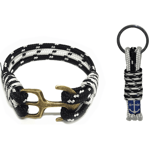 Load image into Gallery viewer, Conroy Rope Nautical Bracelet &amp; Keychain-0
