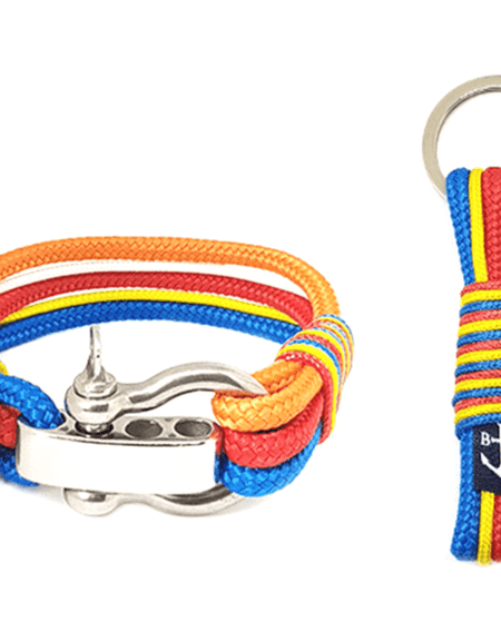 Buddhist Nautical Bracelet and Keychain-0
