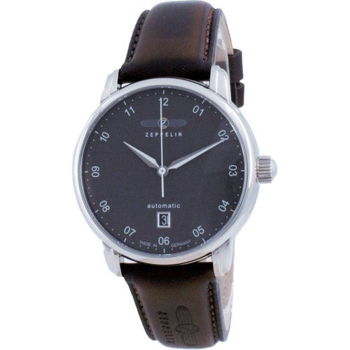 Load image into Gallery viewer, Zeppelin New Captain&#39;s Line Black Dial Automatic 8652-2 86522 Men&#39;s Watch

