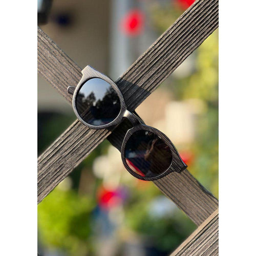 Load image into Gallery viewer, Eyewood Round Special Ed. - Midnight Bamboo-0
