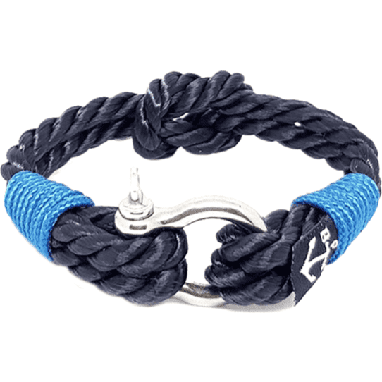 Nevin Twisted Rope Nautical Bracelet-0