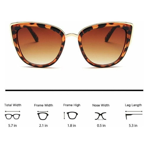 Load image into Gallery viewer, Abby Retro Cat Eye Women’s Shades SG1001.1 - Women’s 

