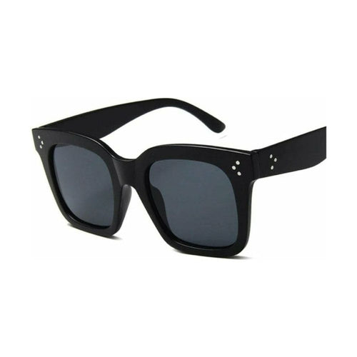 Load image into Gallery viewer, Adele Square Women’s Shades SG1002.1 - Black - Women’s 
