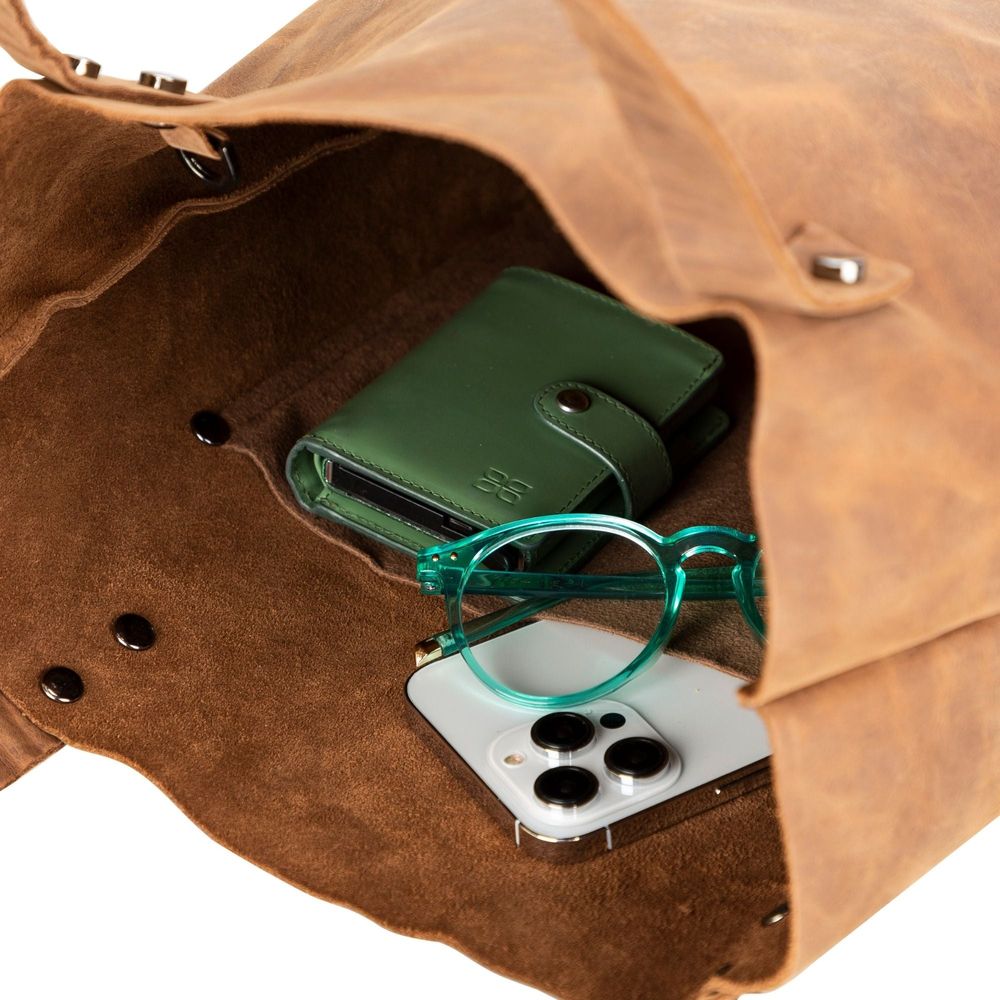Alpine Leather Crossbody Handbag (Tote Bag) for Women-15
