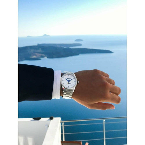 Load image into Gallery viewer, Amant SANTORINI MOONPHASE Luxury Dress Wrist Watch - Men’s 
