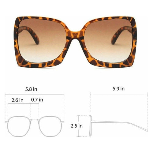 Load image into Gallery viewer, Athina Retro Square Women’s Shades SG1003.1 - Women’s 

