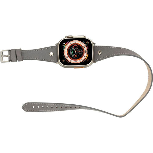 Load image into Gallery viewer, Basin Double Tour Leather Bands for Apple Watch 9, Ultra 2 and SE-10
