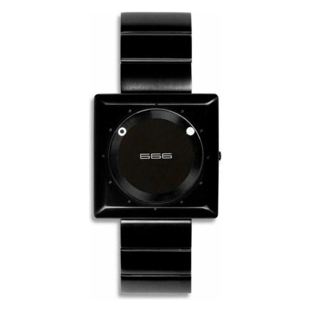 Black Unisex Watch 666 Barcelona 064 (Ø 45 mm) - Unisex 