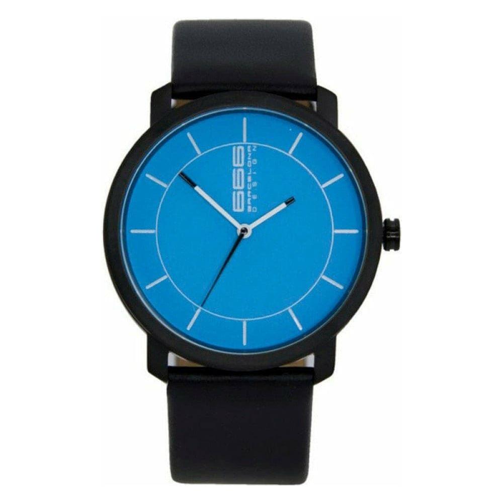 Blue & Black Men’s Watch 666 Barcelona 323 (Ø 42 mm) - Men’s