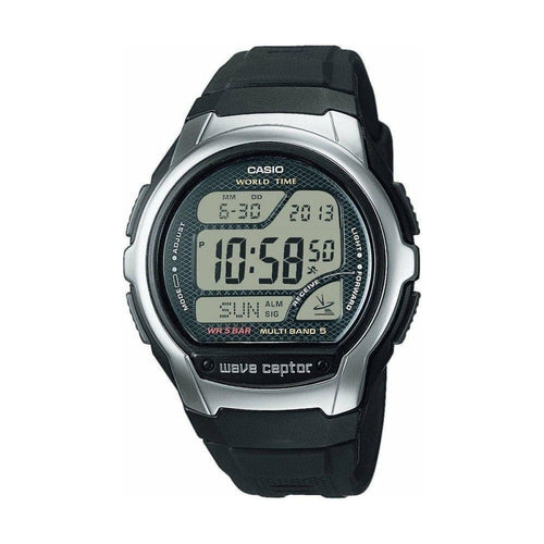 Load image into Gallery viewer, CASIO WAVE CEPTOR - WORLD TIME RADIO CONTROLLED Radio signal
