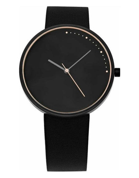 Crescent Copper 42mm Round Luxury Designer Women’s Watch - 