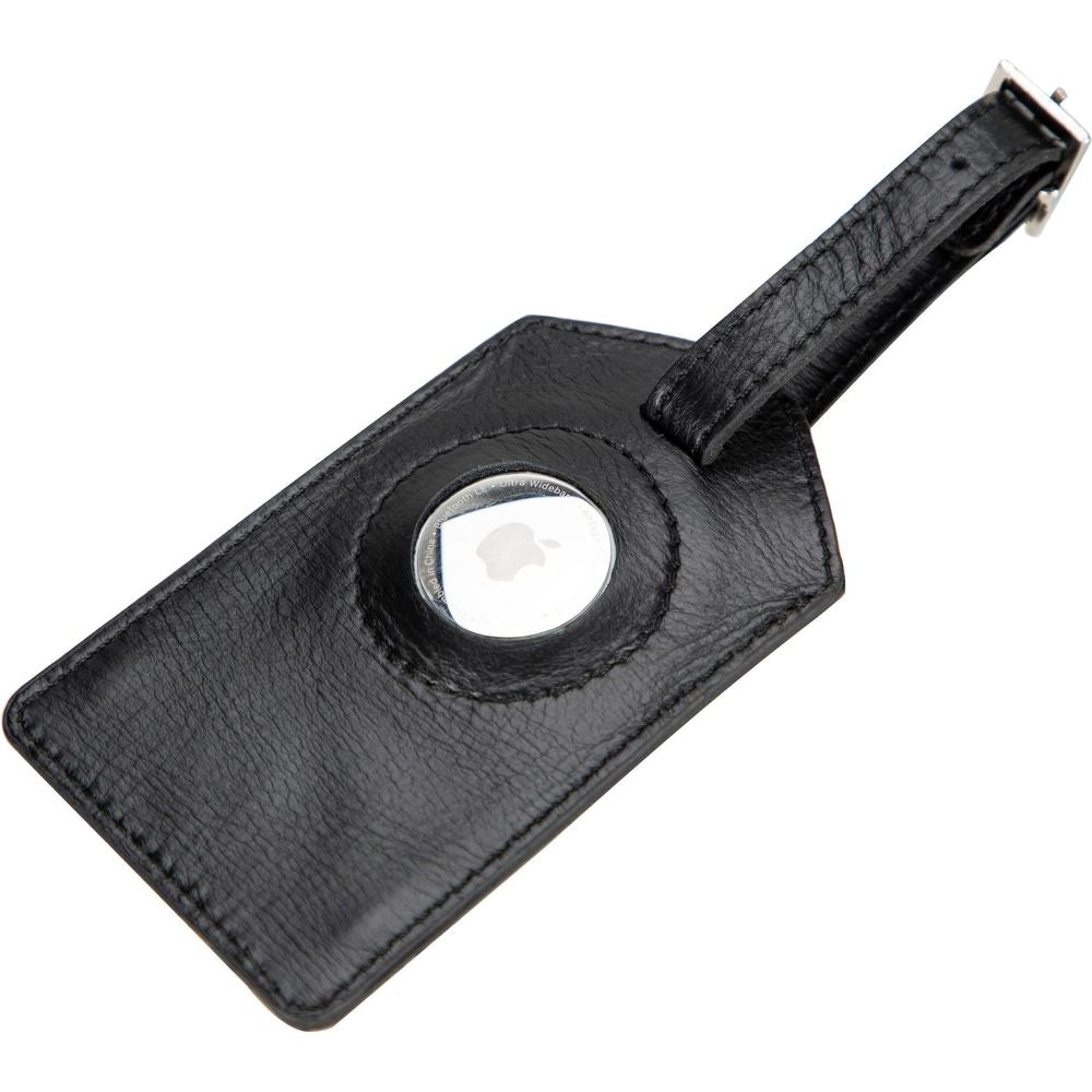 Estes Genuine Leather Luggage Tag with AirTag Slot-8