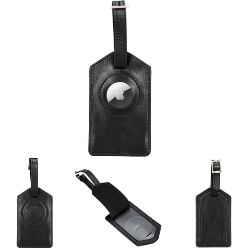 Load image into Gallery viewer, Estes Genuine Leather Luggage Tag with AirTag Slot-6
