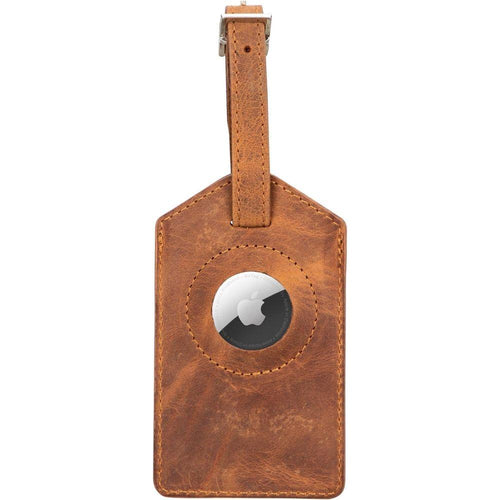 Load image into Gallery viewer, Estes Genuine Leather Luggage Tag with AirTag Slot-13
