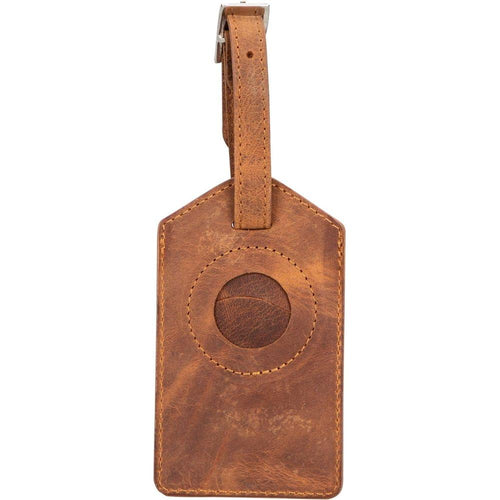 Load image into Gallery viewer, Estes Genuine Leather Luggage Tag with AirTag Slot-17
