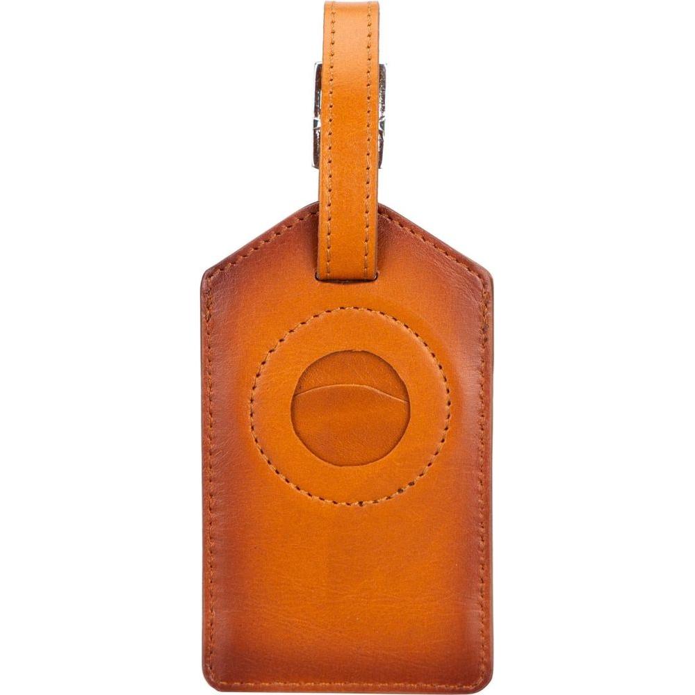 Estes Genuine Leather Luggage Tag with AirTag Slot-5