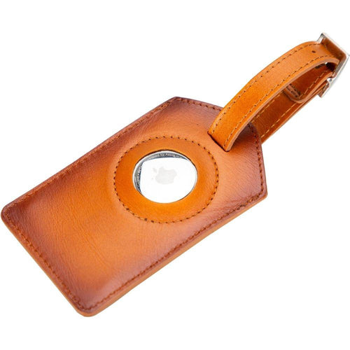 Load image into Gallery viewer, Estes Genuine Leather Luggage Tag with AirTag Slot-2
