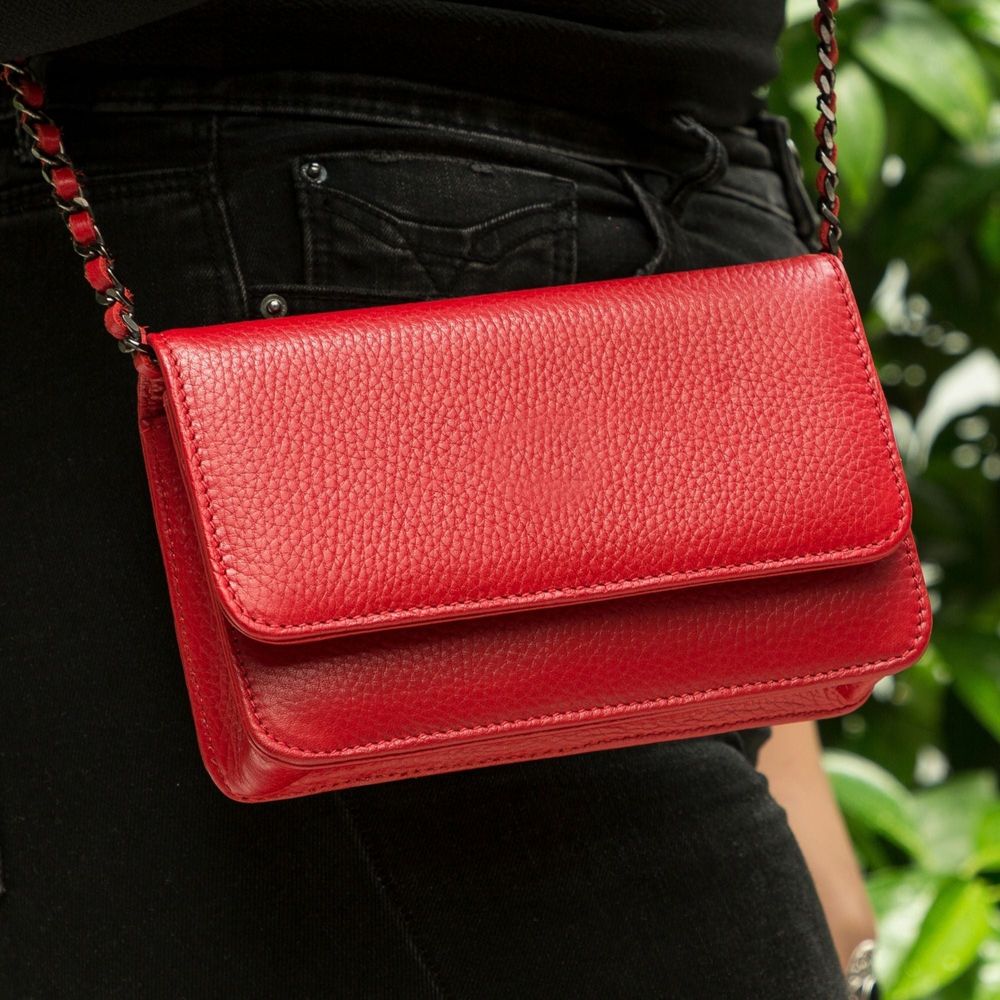 Evanston Minimalist Leather Handbag for Women-6