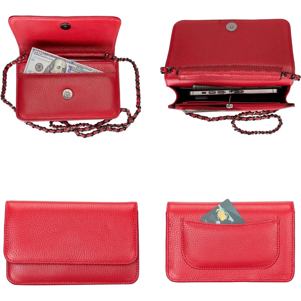 Evanston Minimalist Leather Handbag for Women-7