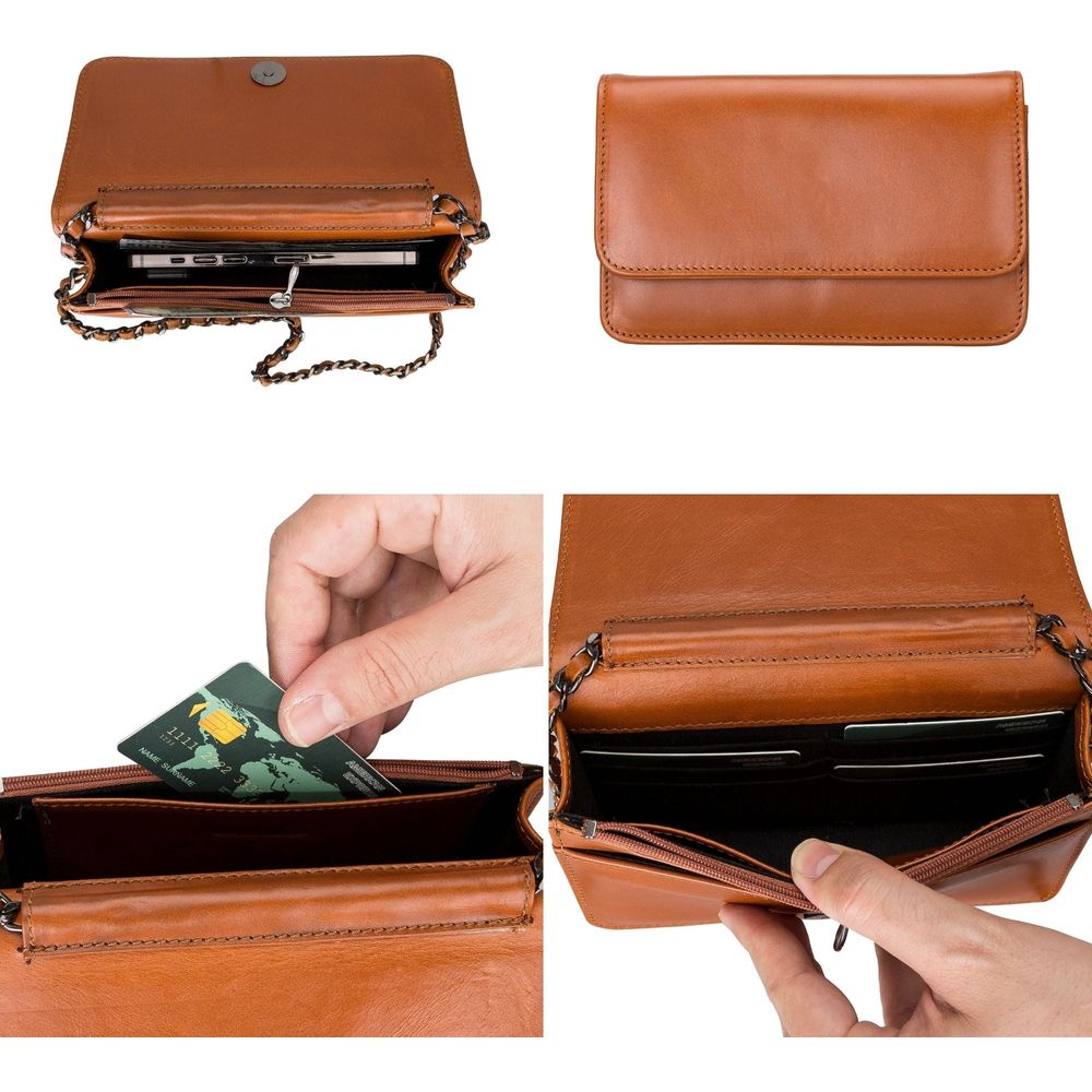 Evanston Minimalist Leather Handbag for Women-12