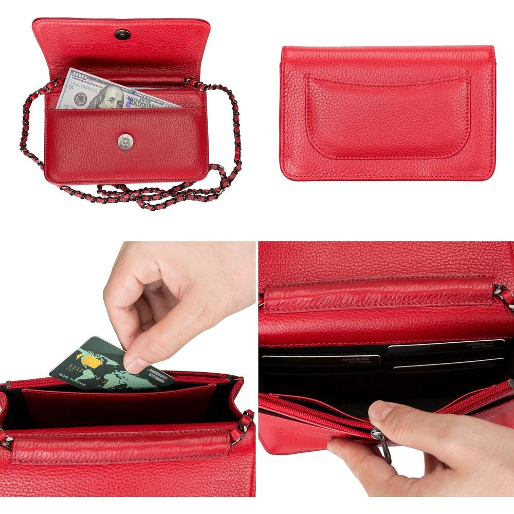 Evanston Minimalist Leather Handbag for Women-8