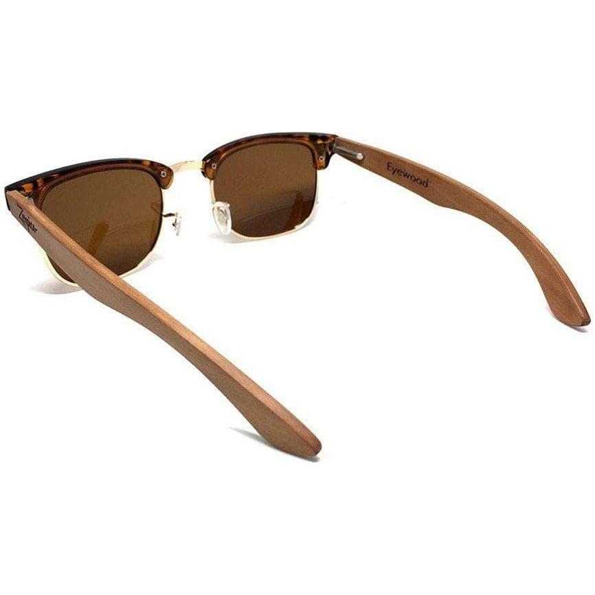 Eyewood Clubmaster - Cassidy - Brown - Unisex Sunglasses