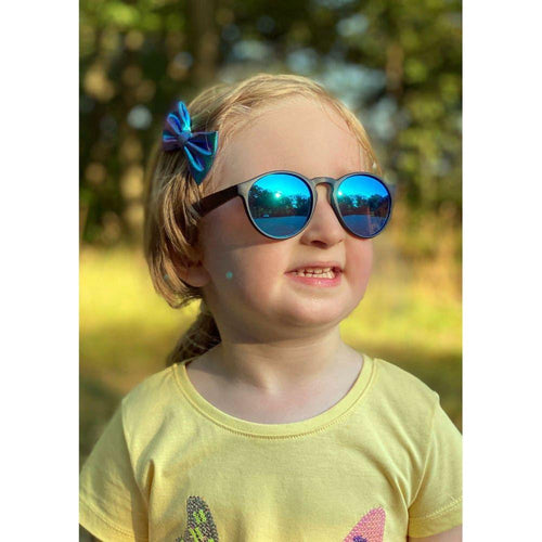 Load image into Gallery viewer, Eyewood Cubs - Lilo - Blue - Unisex Sunglasses
