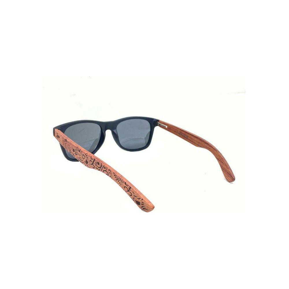 Eyewood | Engraved wooden sunglasses - Oasis - Black - 