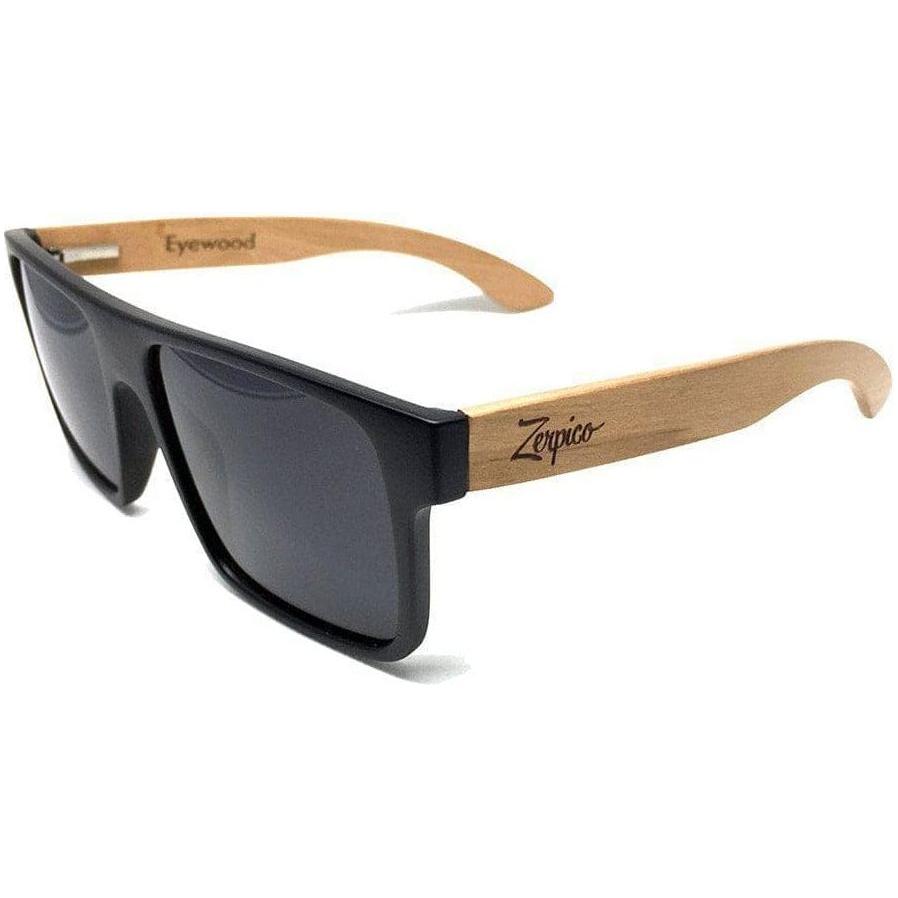 Eyewood Square - Bale - Black - Unisex Sunglasses