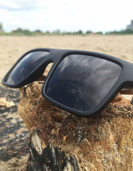 Eyewood Square Shades - Bale Designer Timber Sunglasses - 
