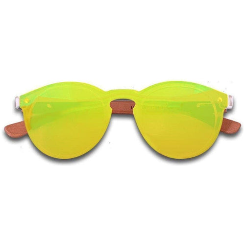 Load image into Gallery viewer, Eyewood Tomorrow - Antlia - Yellow - Unisex Sunglasses
